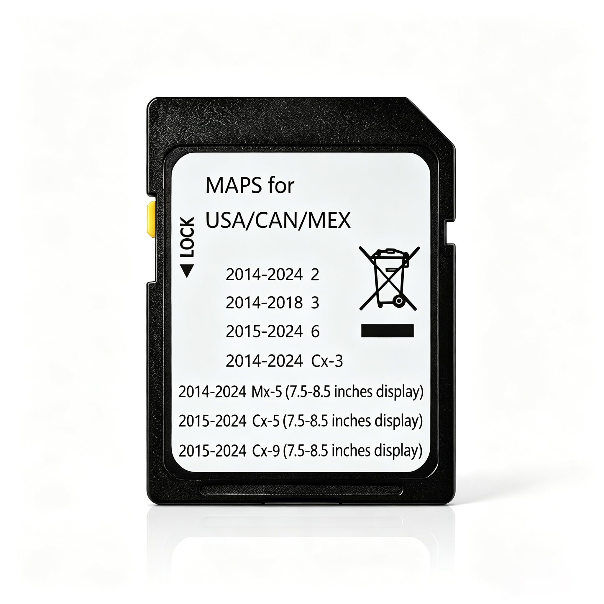 Amazon.com: Latest Version Navigation SD Card for 2014-2024 Mazda